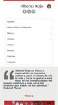 Mobile Screenshot of albertorojo.com